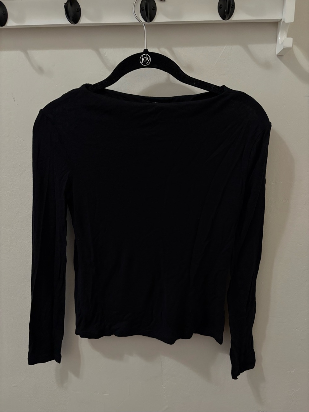 JCrew Black Women's Long Sleeve Top
